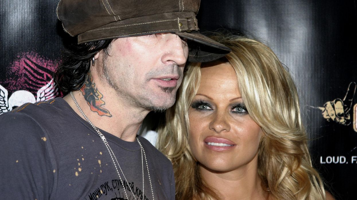 Tommy Lee and Pamela Anderson.