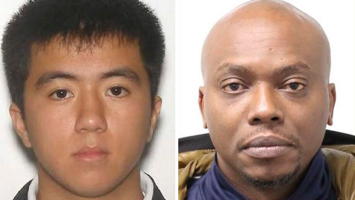 Tommy Ngo. Right: Usman Kassim.