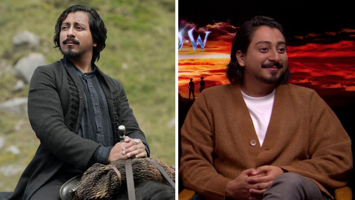 Tony Revolori as Prince Graydon in "Willow." Right: Tony Revolori.