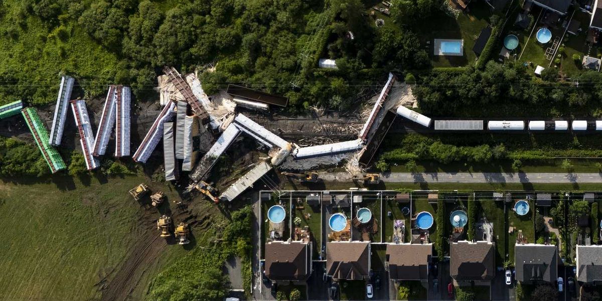 Safety board says it’s too soon to determine cause of Montreal-area train derailment Safety board says it’s too soon to determine cause of Montreal-area train derailment