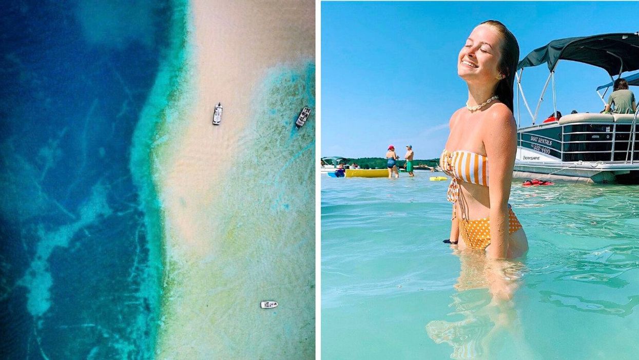 Torch Lake in Michigan.
