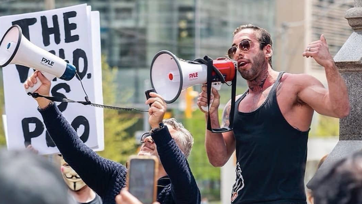 Toronto Anti-Mask Protestor Who Was Fined Says More Rallies Are Coming