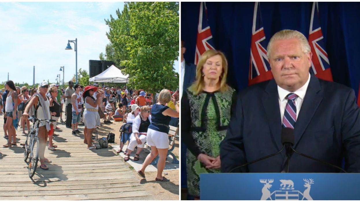 Toronto Beach Crowds Looked Just Like Florida, Doug Ford Says