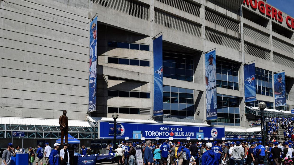 Toronto Blue Jays at the Roger Centre.