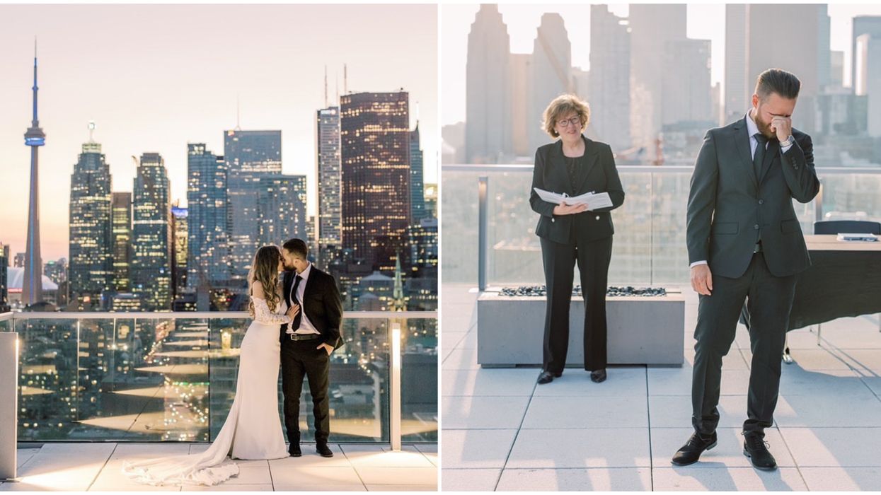 Toronto Bride's 'The Office' Wedding Entrance Is So Iconic It Deserves A Dundie (VIDEO)