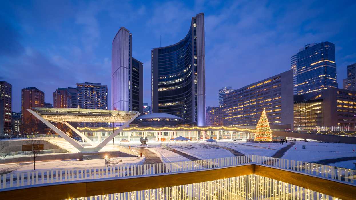 Toronto City Hall Is Leaving Their Christmas Lights Up & Tory Wants You To Do The Same
