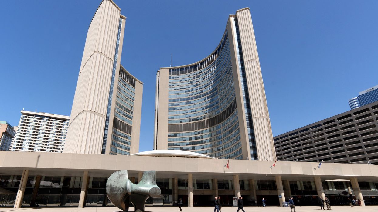 Toronto City Hall.