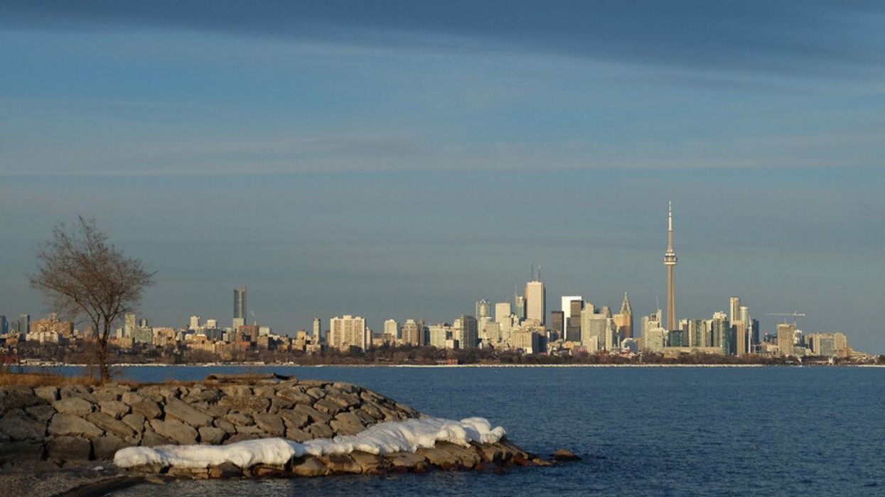 Toronto city skyline