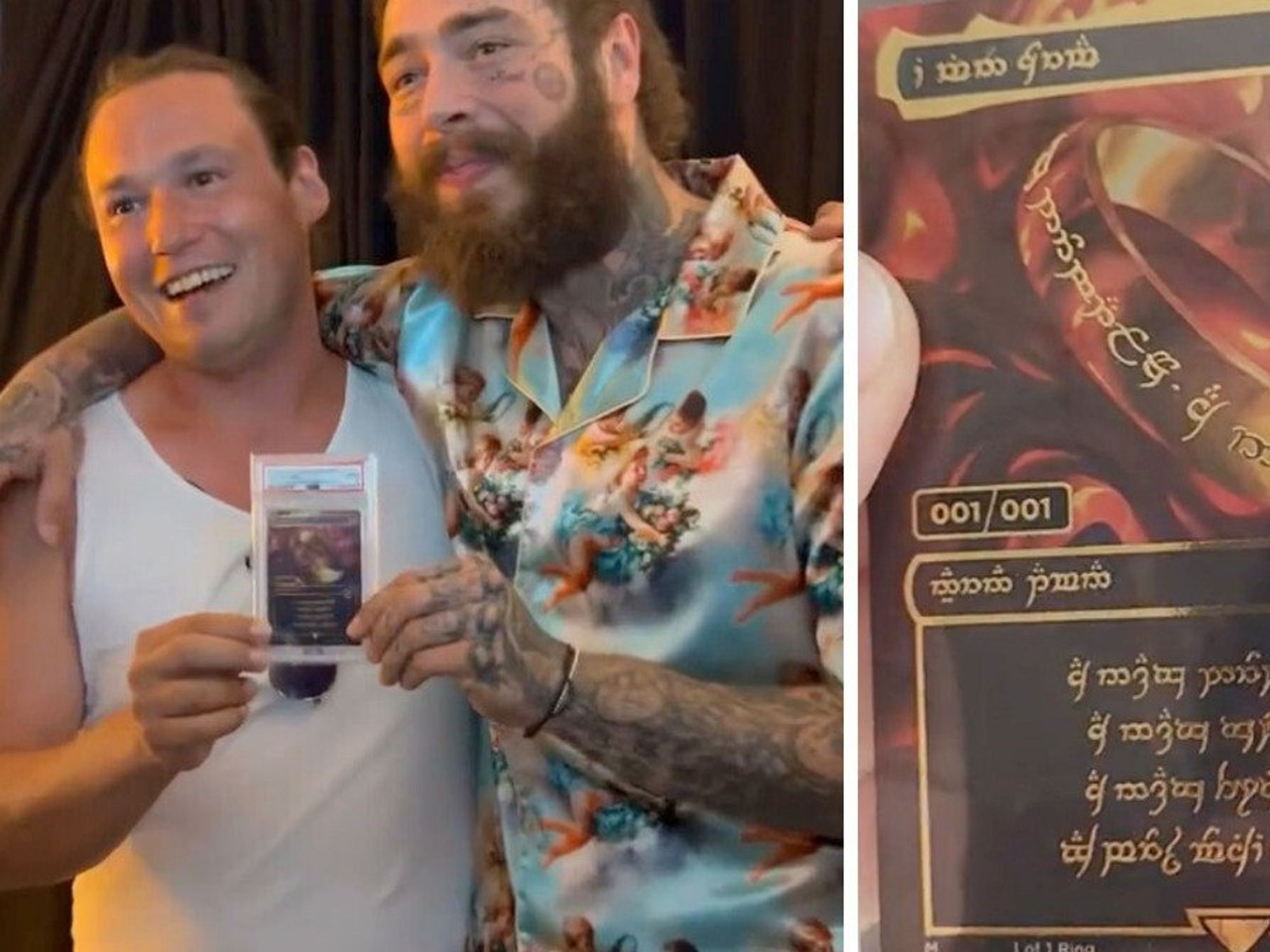 Post Malone Bought The Rare 'One Ring' Playing Card From A Toronto Man & Paid $2M For It - Narcity Post Malone Bought The Rare 'One Ring' Playing Card From A Toronto Man & Paid $2M For It - Narcity