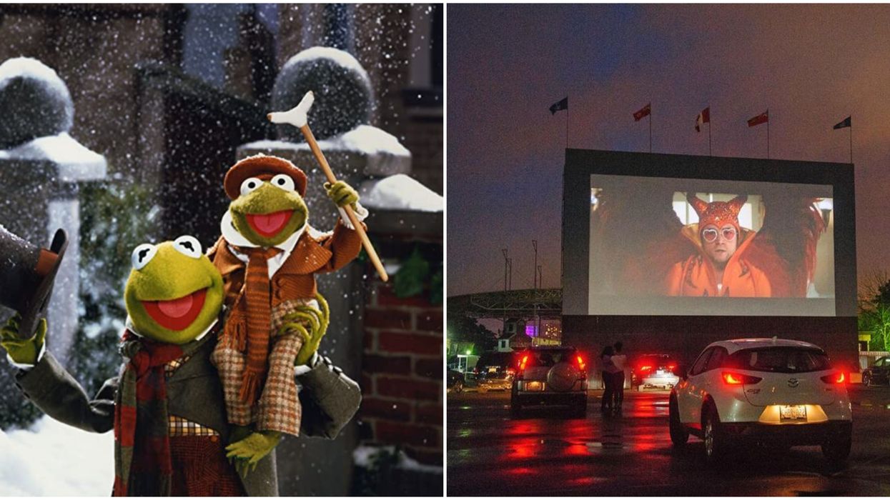 Toronto Drive-In Theatre At Ontario Place Is Showing Christmas Movies Starting This Week