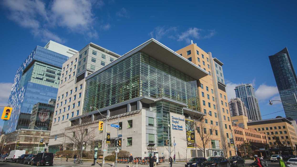Toronto General Hospital building in downtown Toronto.