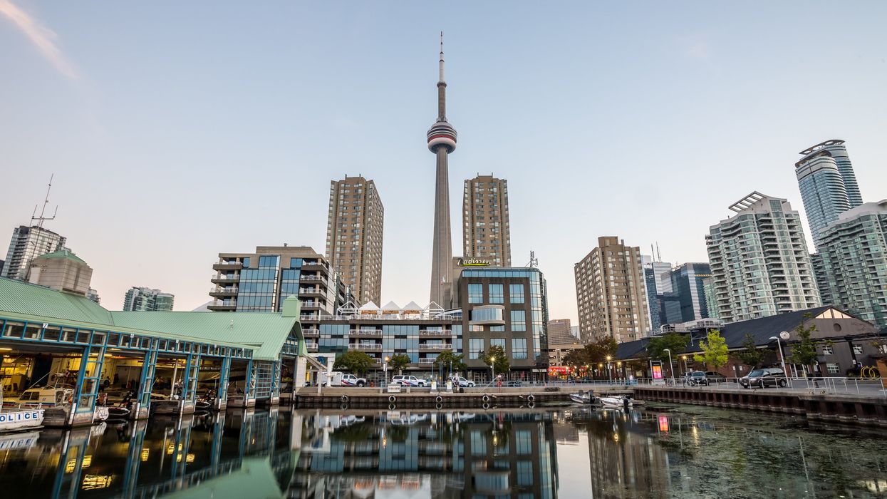 Toronto harbour front.