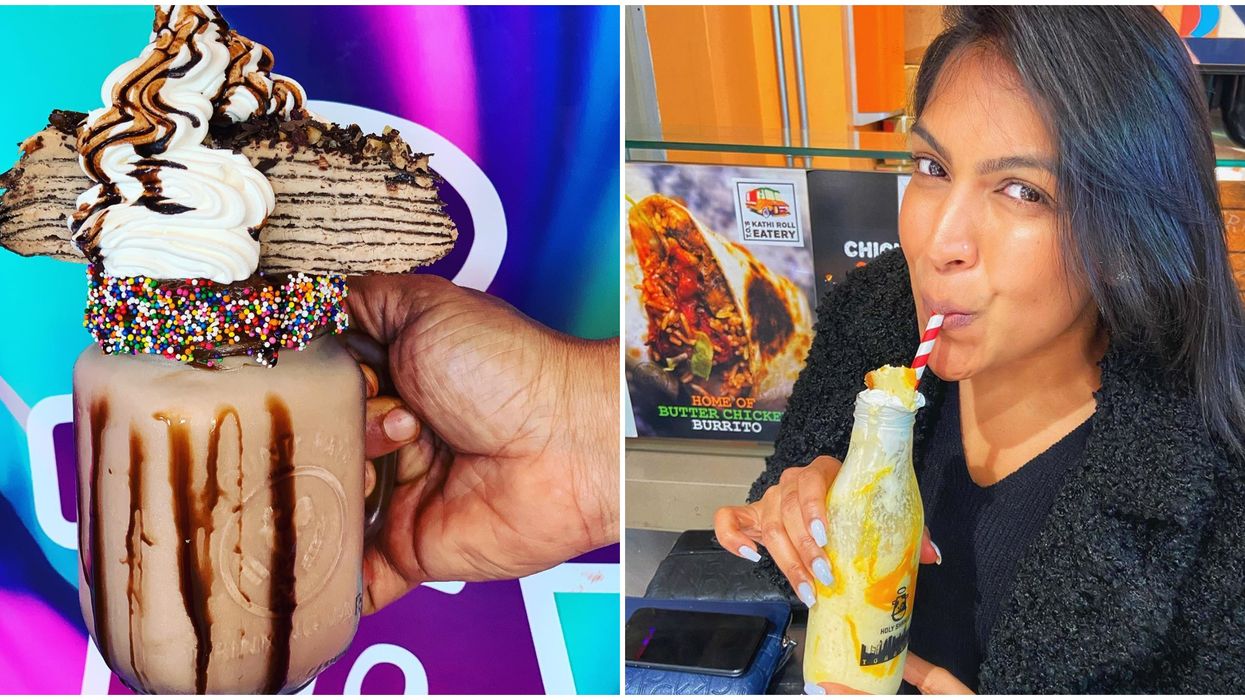 Toronto Ice Cream Spot Has Monstrous Milkshakes That Are An Actual Challenge To Eat