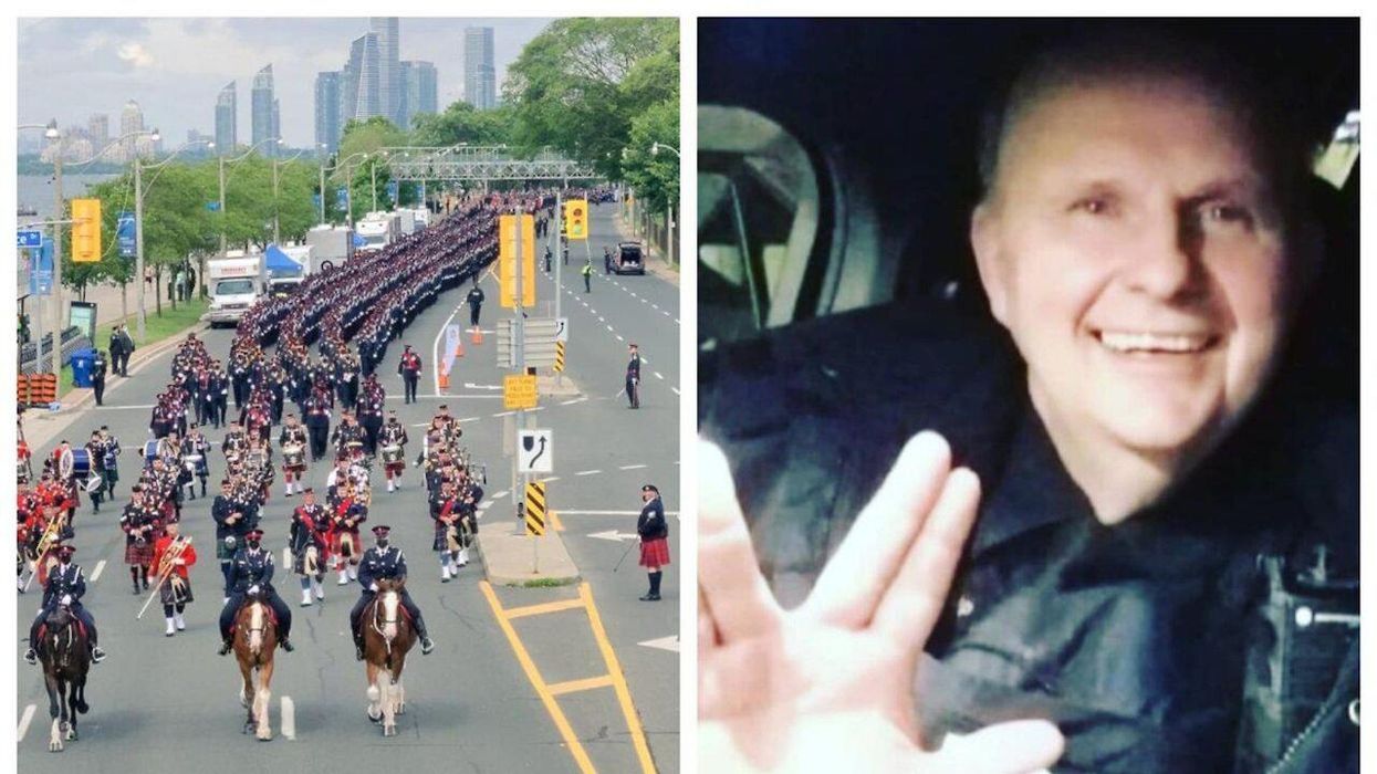 Toronto Is Paying Tribute To The Officer Who Was Killed In The Line Of Duty (PHOTOS)