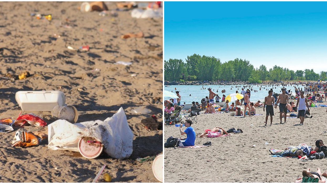 Toronto Littering Fines Could Be Up to $500 If You Dump Garbage On The Beach