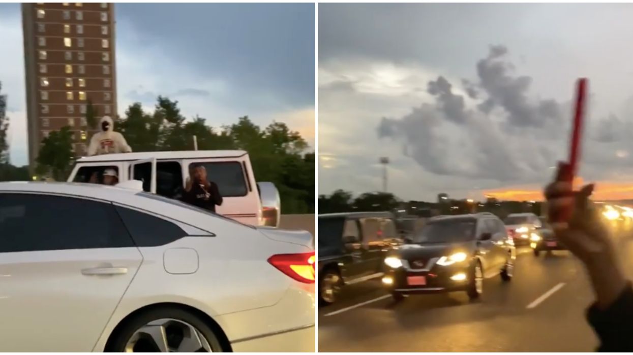 Toronto Music Video Shooting Took Over Highway 401 (VIDEO)