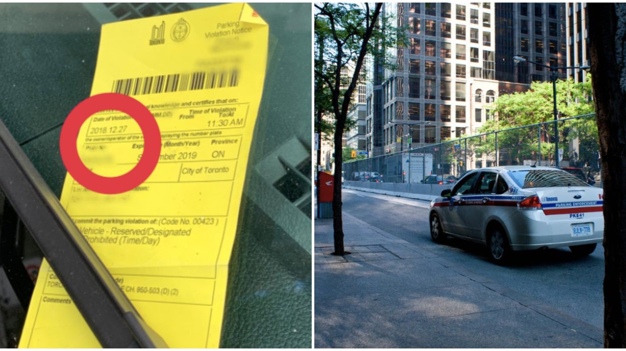 Toronto Parking Tickets With Old Dates Are Apparently Being Used To Try To Trick Police