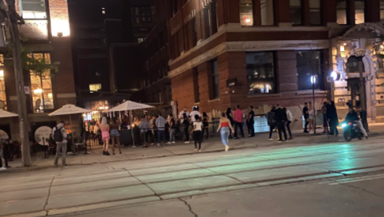 Toronto Patios Reopening Had People Lining Up At Midnight To Have Drinks (PHOTO)