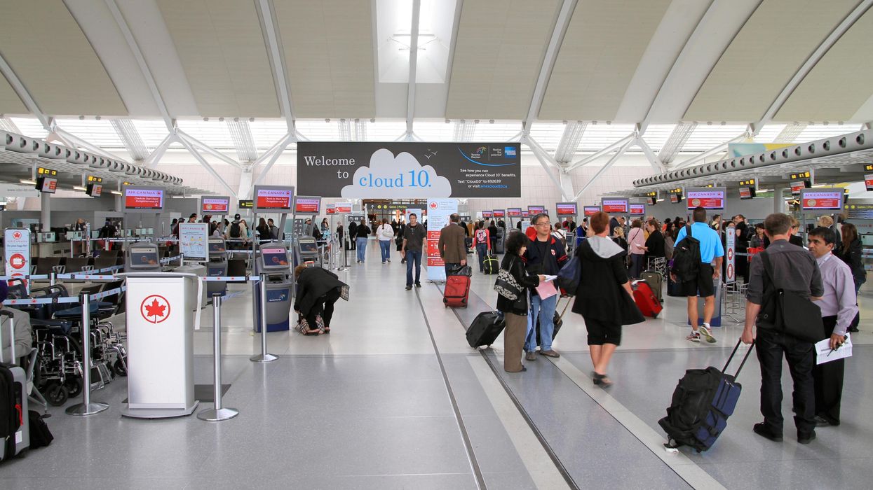 Toronto Pearson Airport in 2013.