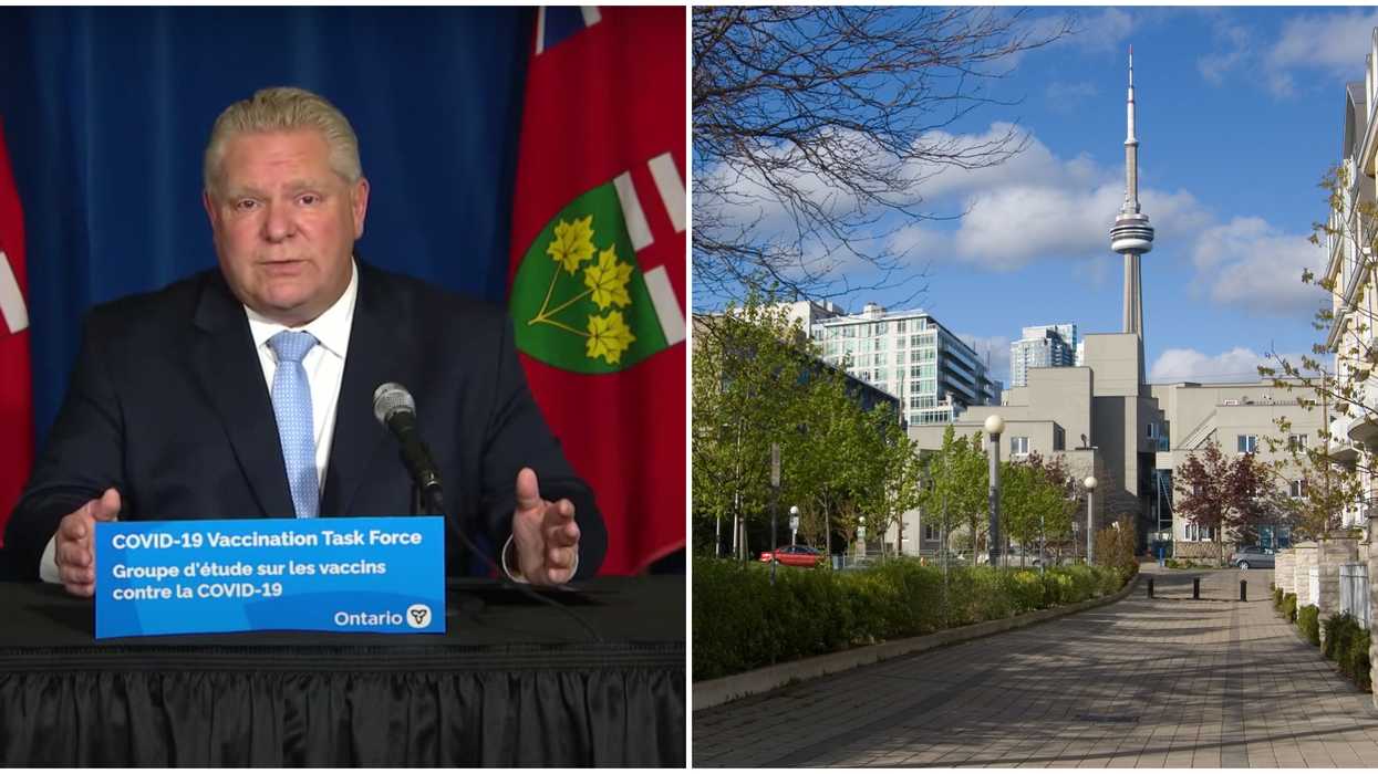 Toronto & Peel's Lockdown Will Be Extended Past Monday, Says Ford