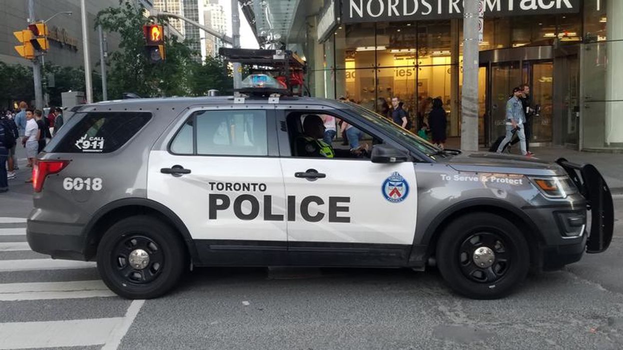 Toronto Police car.
