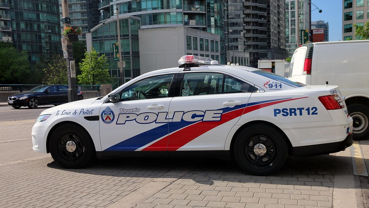 Toronto police car.
