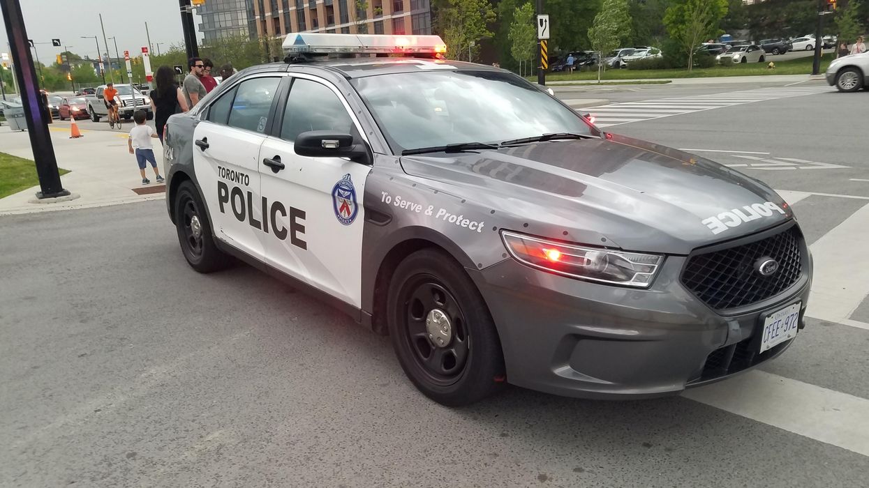 Toronto Police car.