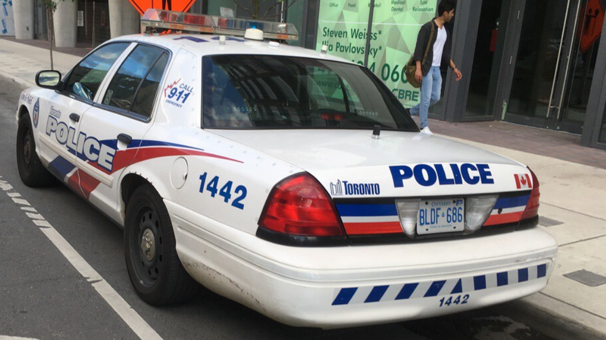 Toronto Police car.