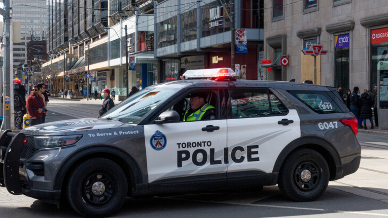 Toronto Police car.