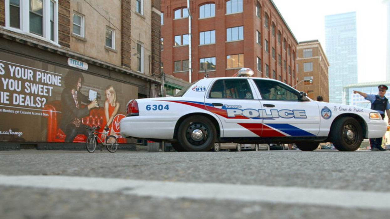 Toronto Police car.