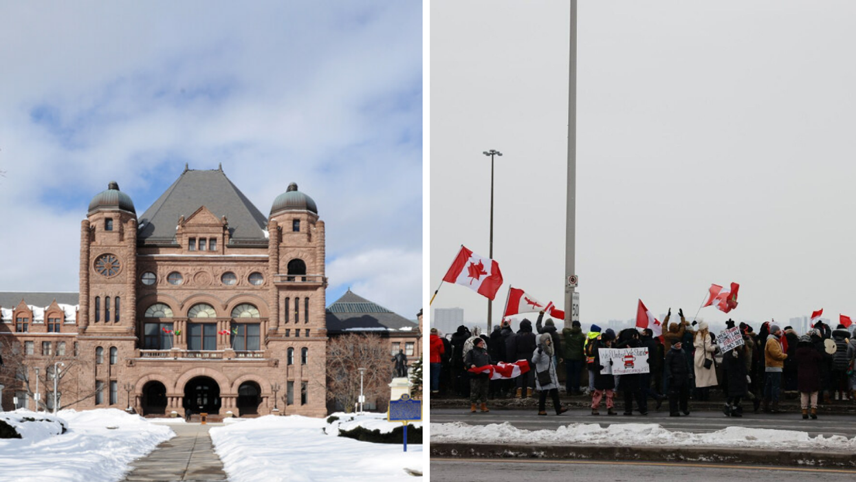 Toronto Police Close Streets & Tell People To Avoid The Area Ahead Of Protest This Weekend