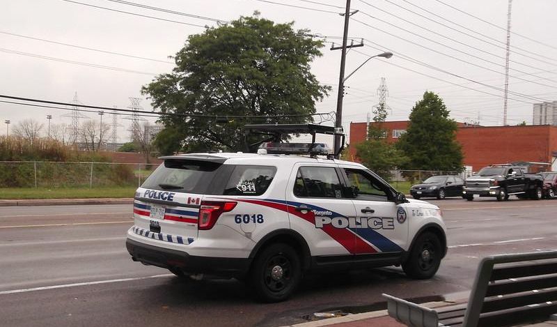 Toronto police cruiser.
