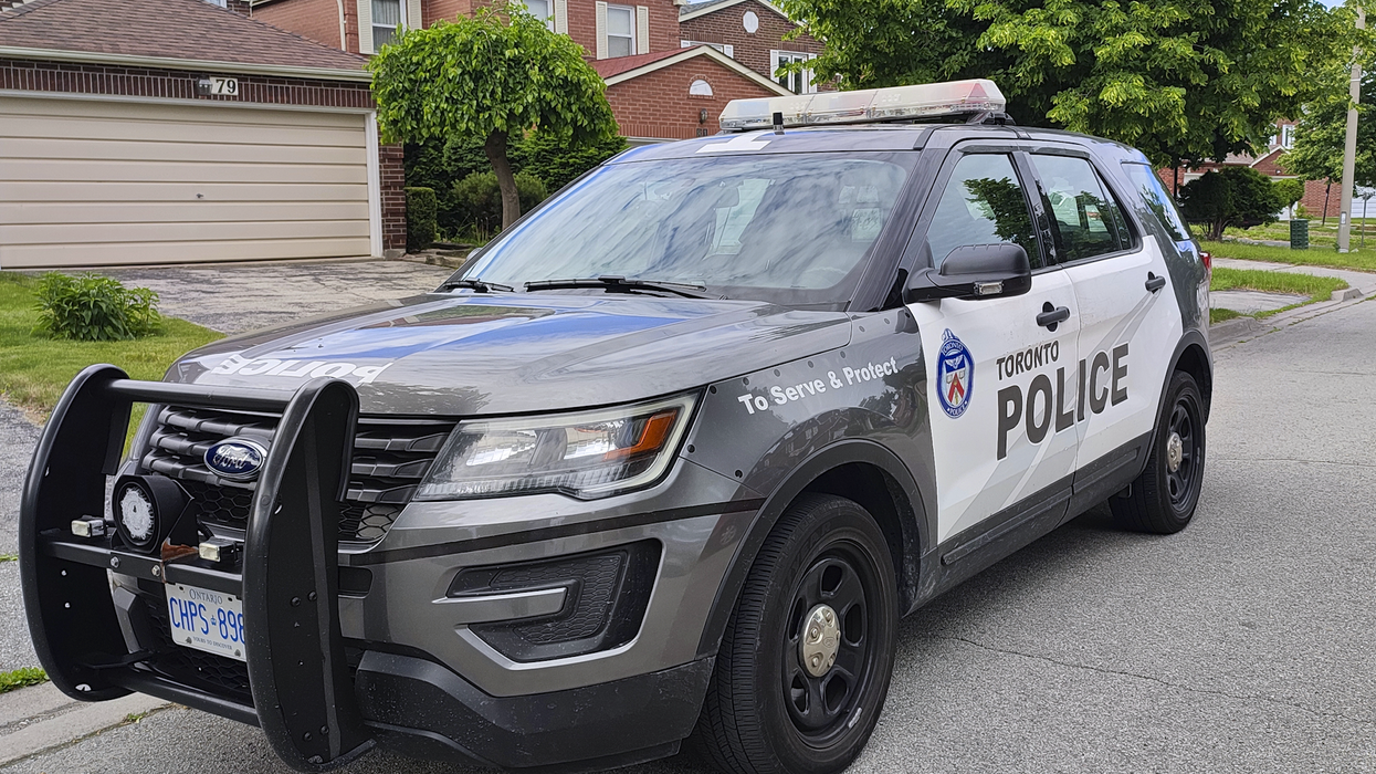 Toronto police cruiser