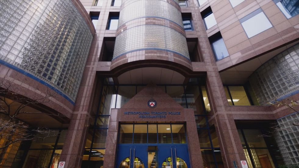 Toronto police headquarters.