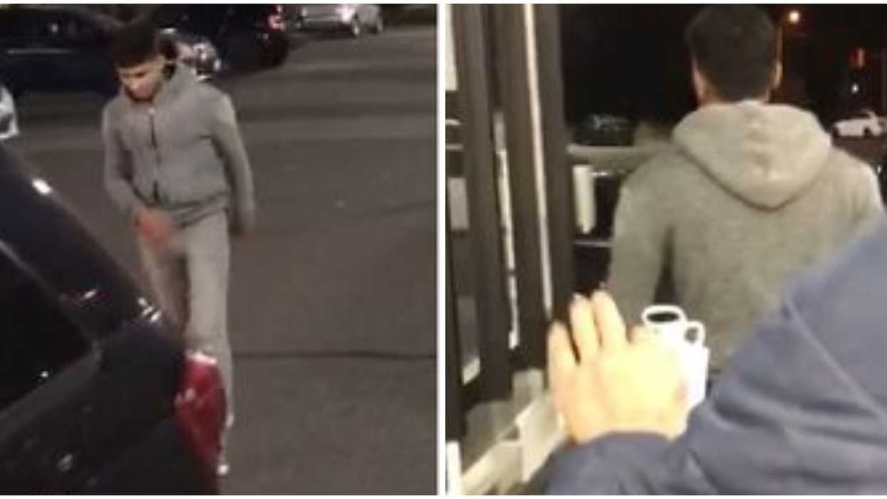 Toronto Police Looking For A Man Who Punched Someone In The Face For Asking About His Mask