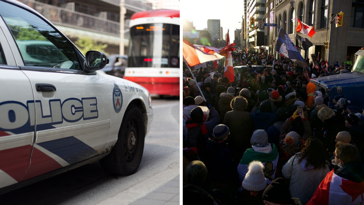 Toronto Police Open Most Roads After Protests But They're Still Patrolling Streets