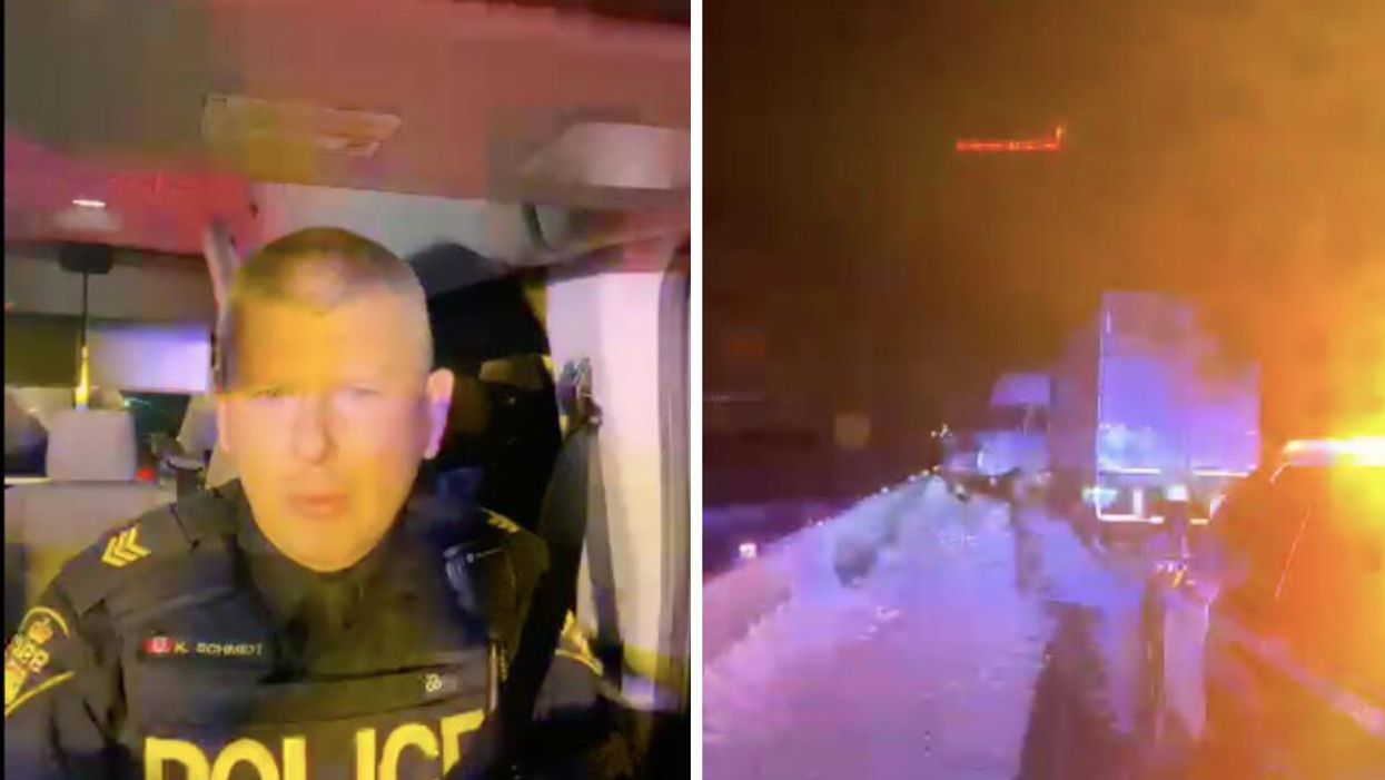 Toronto Police Responded To 250 Weather-Related Calls Yesterday & Roads Are Still Awful