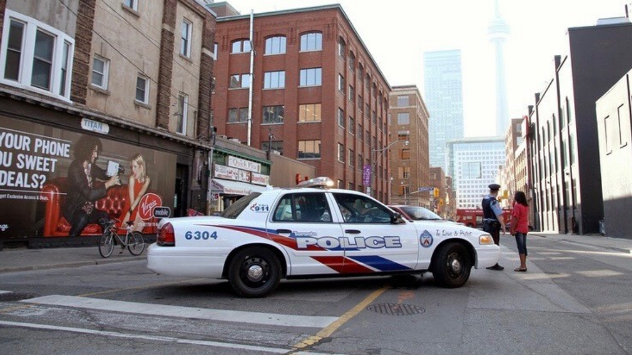 Toronto Police Service car.