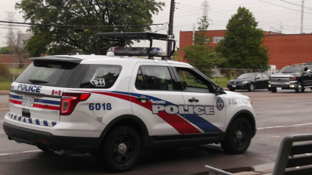 Toronto Police Service car.