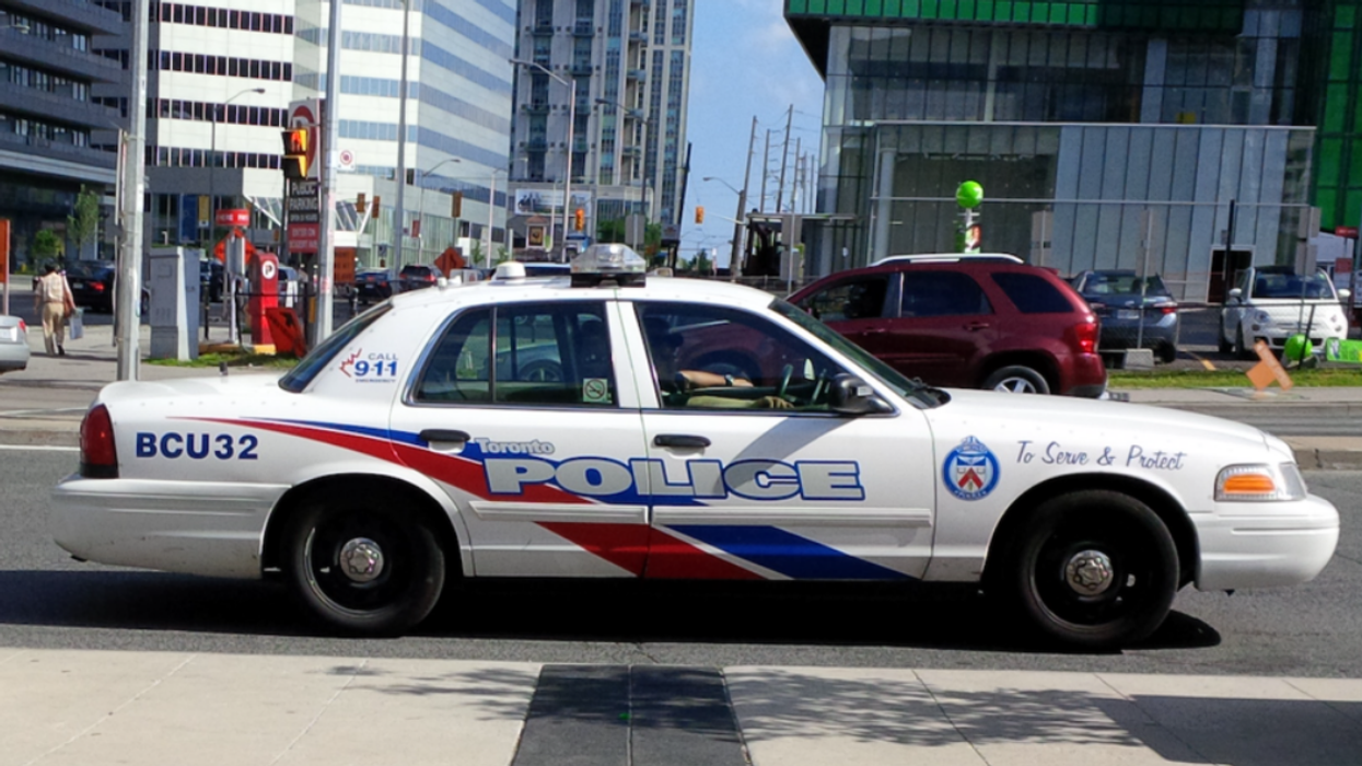 Toronto Police Service car.
