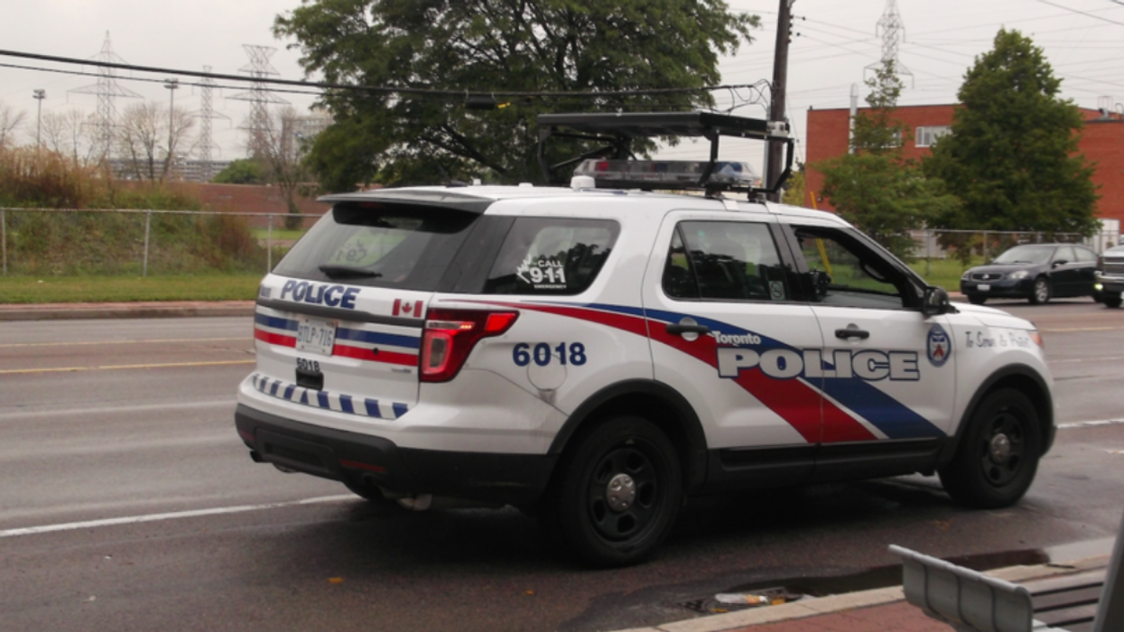 Toronto Police Service car.