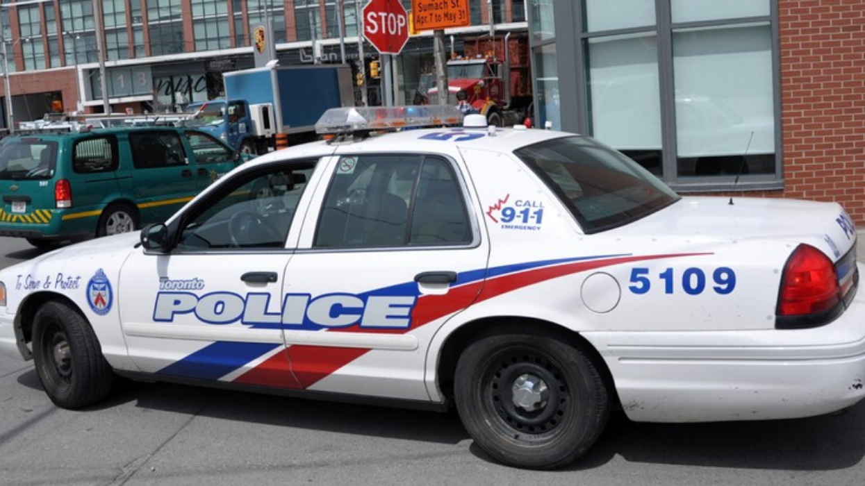 Toronto Police Service car.