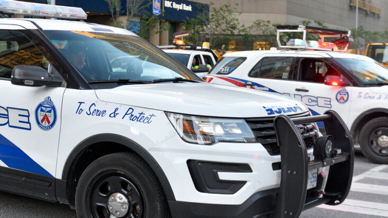 Toronto Police Service car.