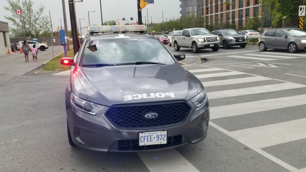 Toronto Police Service car.