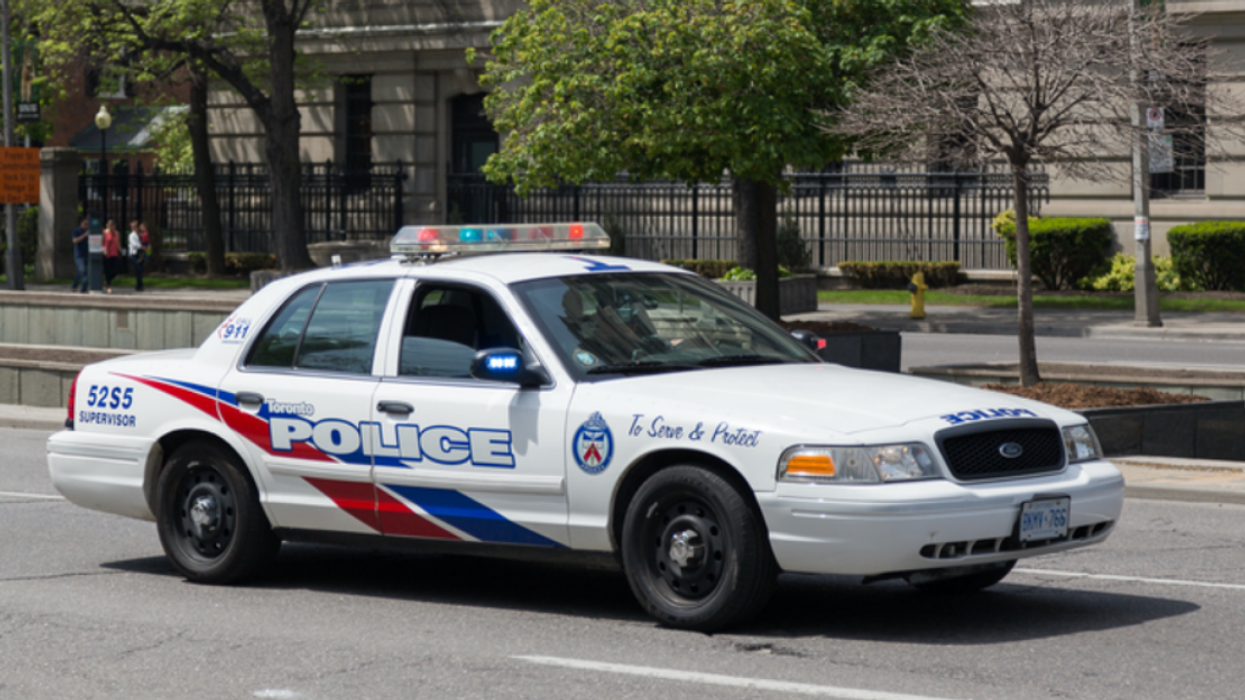 Toronto Police Service car.