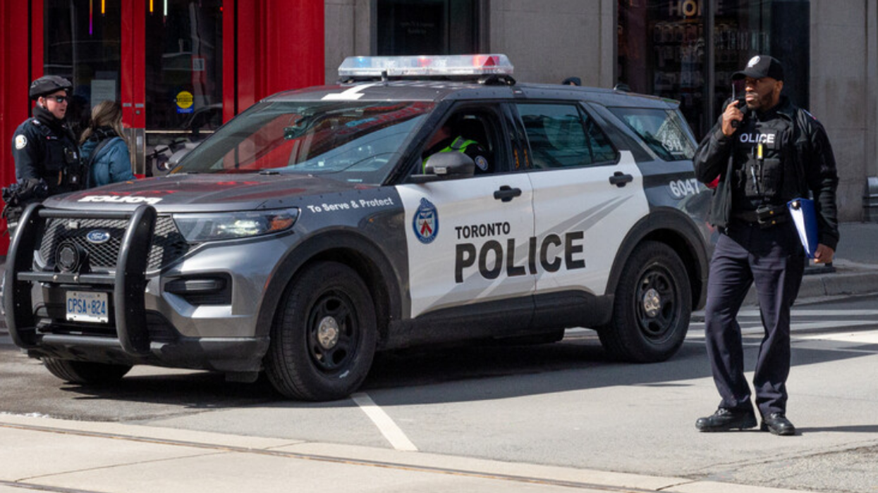 Toronto Police Service car.