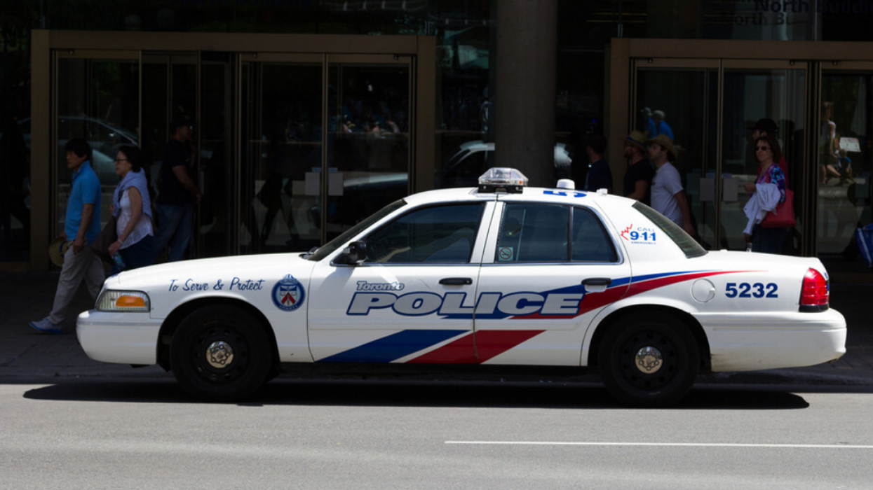 Toronto Police Service car.