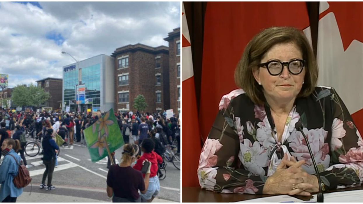 Toronto Protesters From This Weekend Should All Self-Monitor For 14 Days, Says Dr. Yaffe