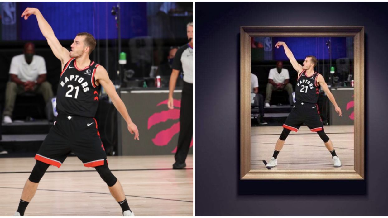 Toronto Raptors' Twitter And The AGO Shared Some Hilarious Love This Week