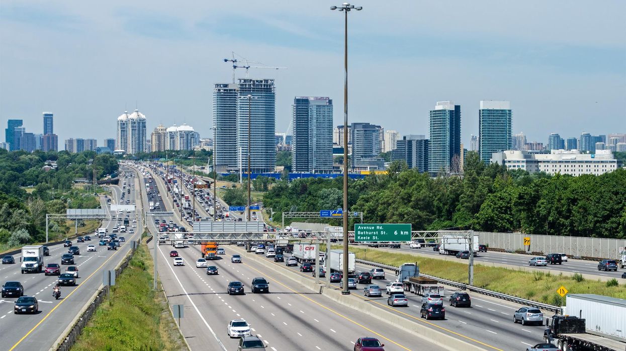 Toronto's 401 Highway.